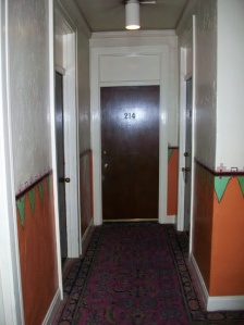 Hotel Congress Room 214 Door